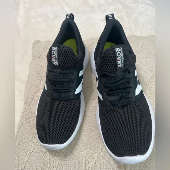 New Balance RCVRY v2 Recovery Shoes — Black / White - Picture 5 of 12